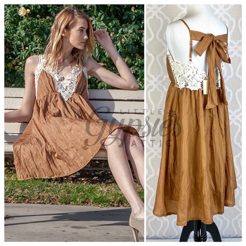 A'reve Bosque Classic Big Bow Dress - Picture 12 of 12